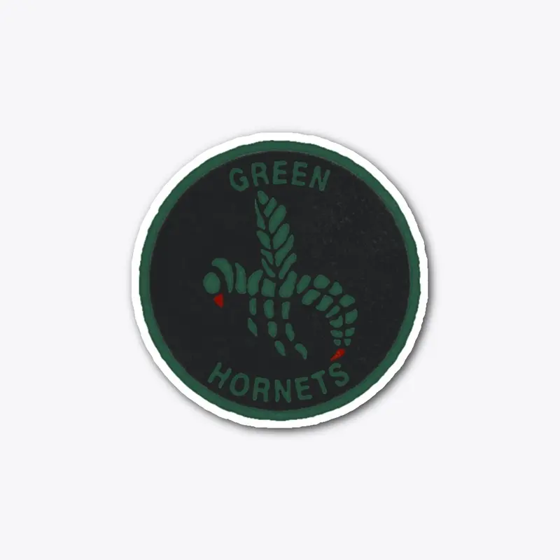 Green Hornets Sticker